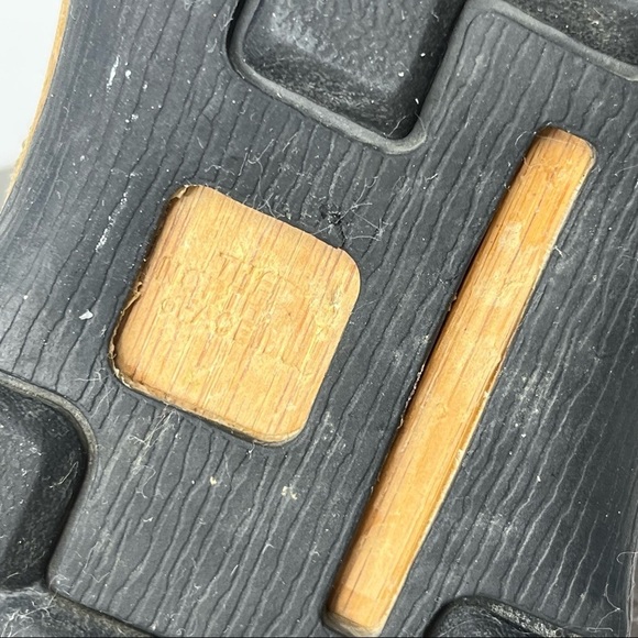 The North Face Hiking Shoes Leather Suede Upper Grey Blue Lace Up Low Cut Size 7 - Picture 11 of 13